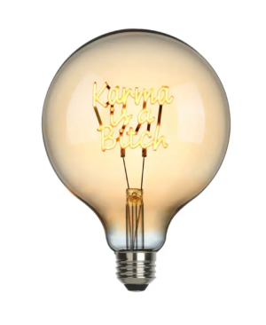 KARMA IS A BITCH LED